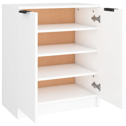 Shoe Cabinet 59X35X70 Cm Engineered Wood