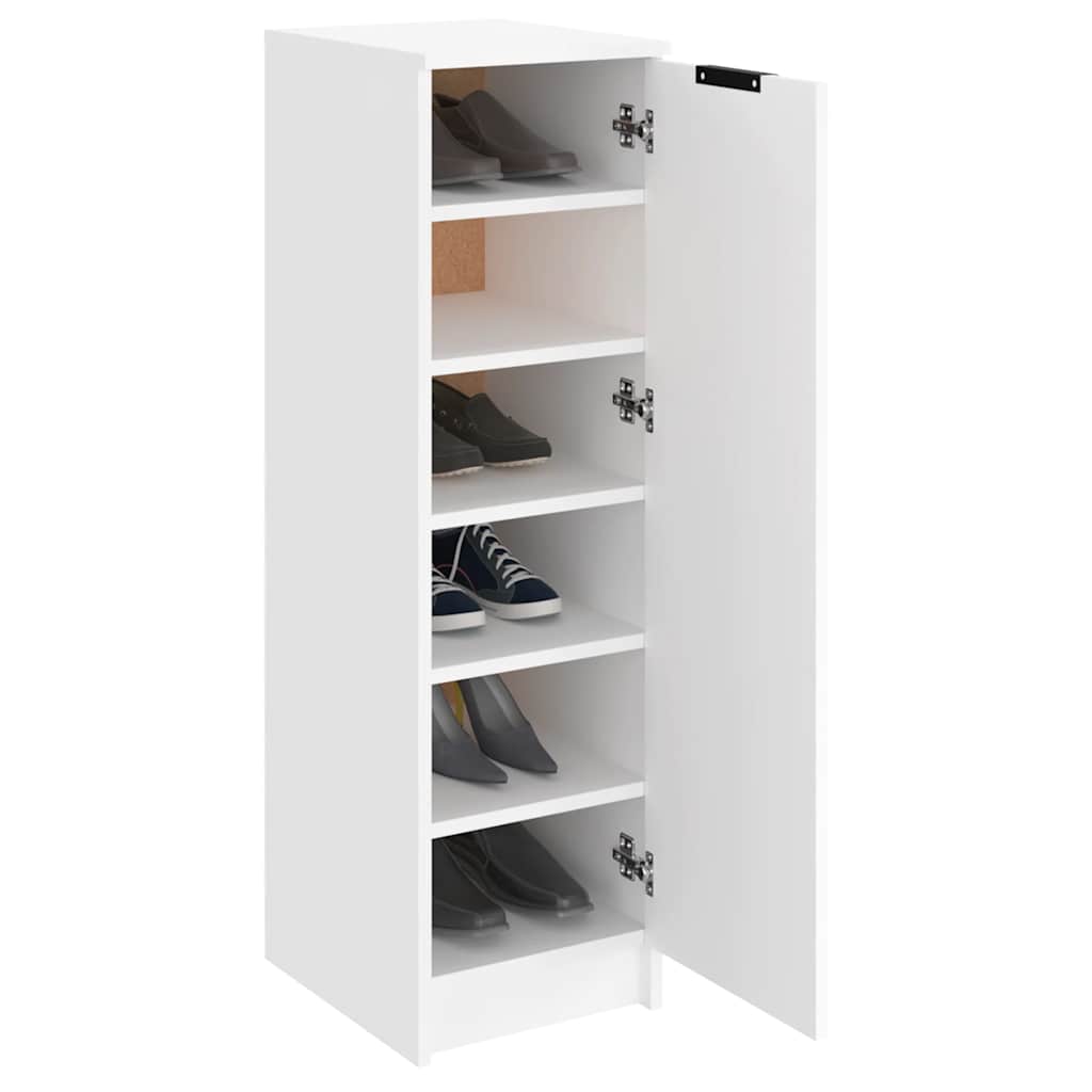 Shoe Cabinet 30X35X100 Cm Engineered Wood