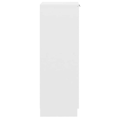 Shoe Cabinet 30X35X100 Cm Engineered Wood