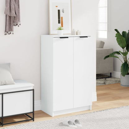 Shoe Cabinet 59X35X100.5 Cm Engineered Wood