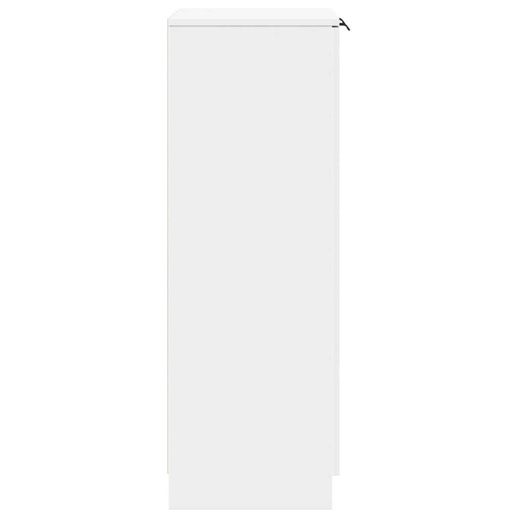 Shoe Cabinet 59X35X100.5 Cm Engineered Wood