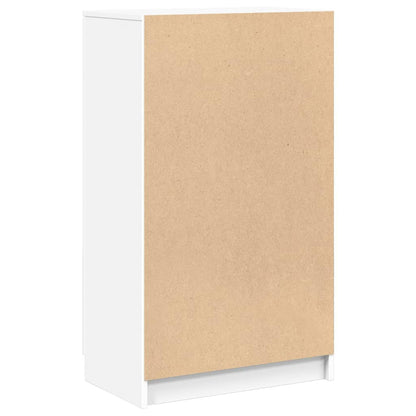Shoe Cabinet 59X35X100.5 Cm Engineered Wood