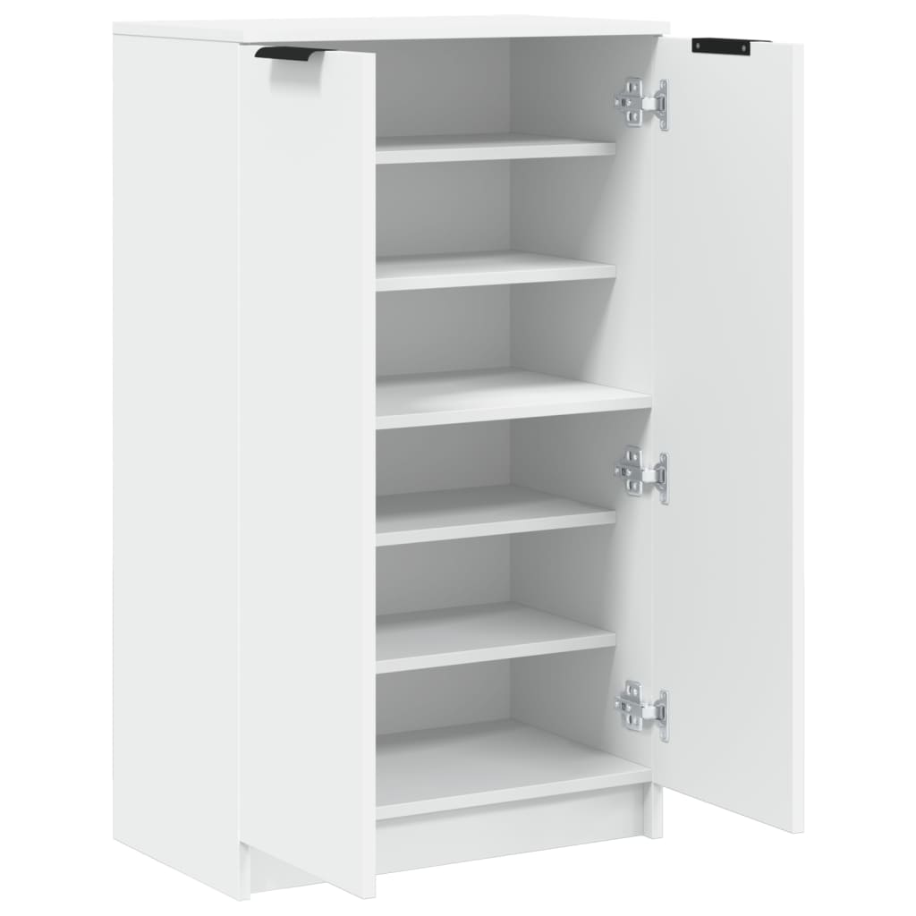 Shoe Cabinet 59X35X100.5 Cm Engineered Wood