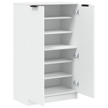 Shoe Cabinet 59X35X100.5 Cm Engineered Wood
