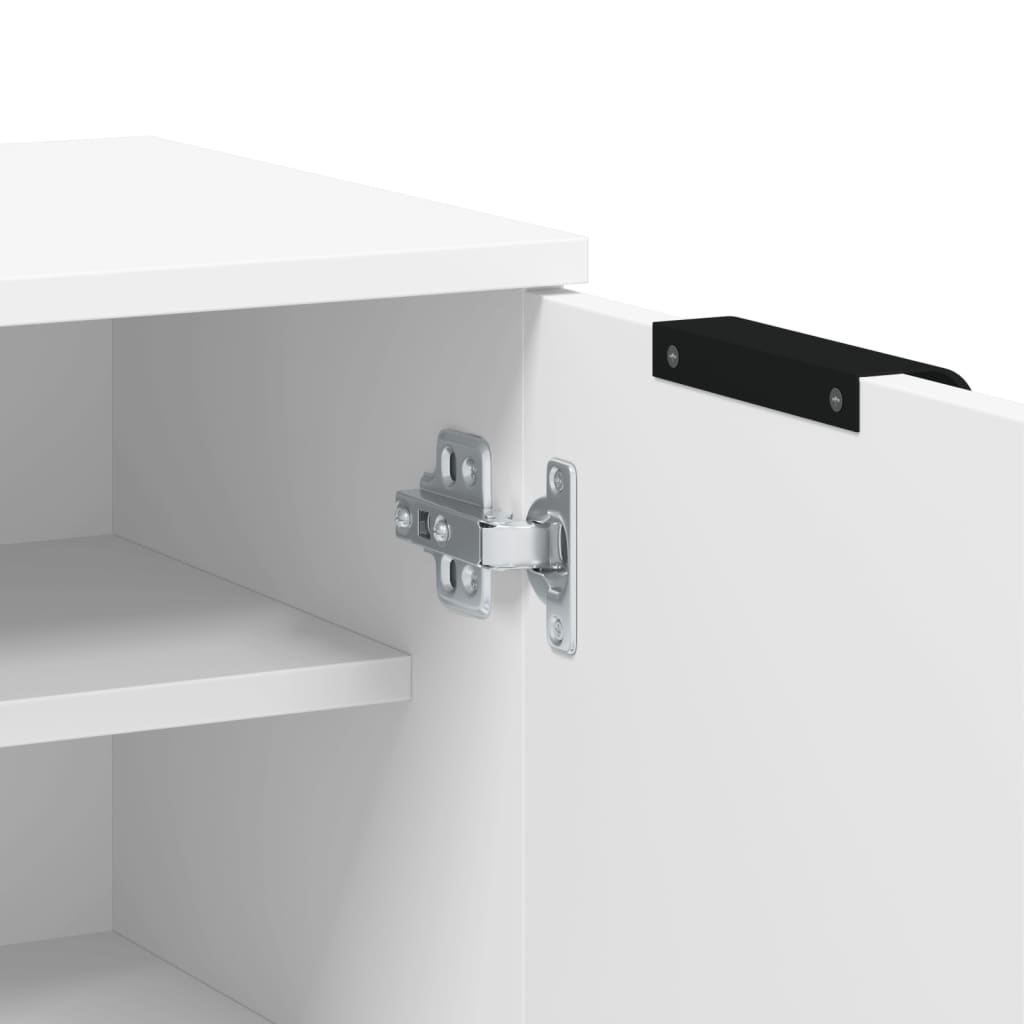 Shoe Cabinet 59X35X100.5 Cm Engineered Wood