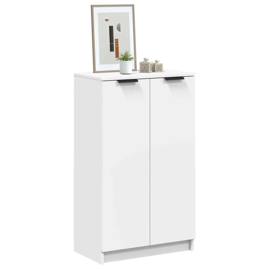Shoe Cabinet 59X35X100.5 Cm Engineered Wood