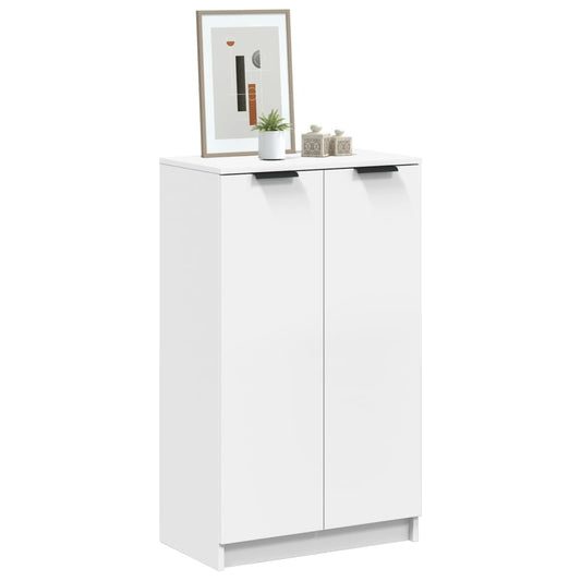 Shoe Cabinet 59X35X100.5 Cm Engineered Wood