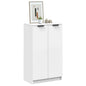 Shoe Cabinet 59X35X100.5 Cm Engineered Wood