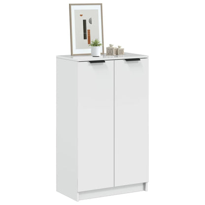 Shoe Cabinet 59X35X100.5 Cm Engineered Wood
