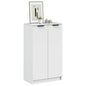 Shoe Cabinet 59X35X100.5 Cm Engineered Wood
