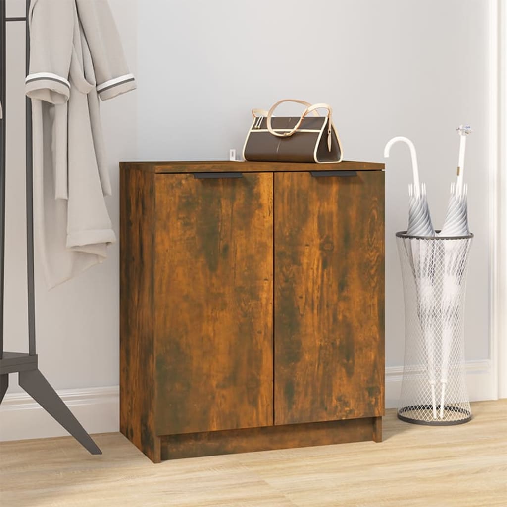 Shoe Cabinet 59X35X70 Cm Engineered Wood