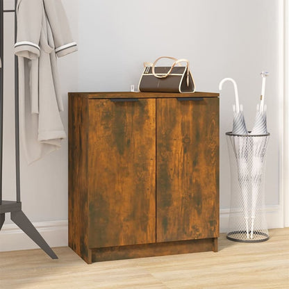 Shoe Cabinet 59X35X70 Cm Engineered Wood