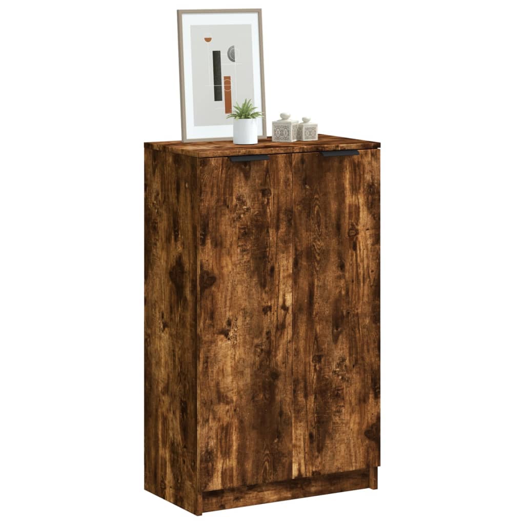 Shoe Cabinet 59X35X100.5 Cm Engineered Wood