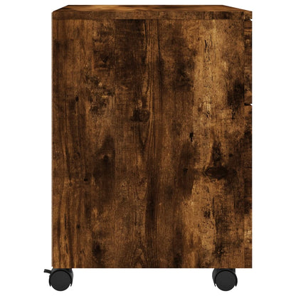 Mobile File Cabinet With Wheels 45X38X54 Cm Engineered Wood