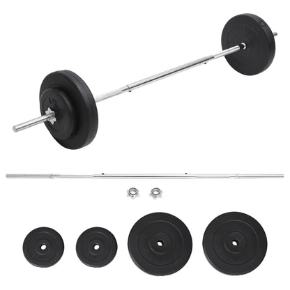 Barbell + 2 Dumbbell Set 60.5Kg
