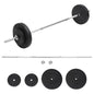 Barbell + 2 Dumbbell Set 60.5Kg