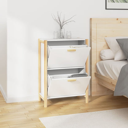 Shoe Cabinet 57.5X33X80 Cm Engineered Wood