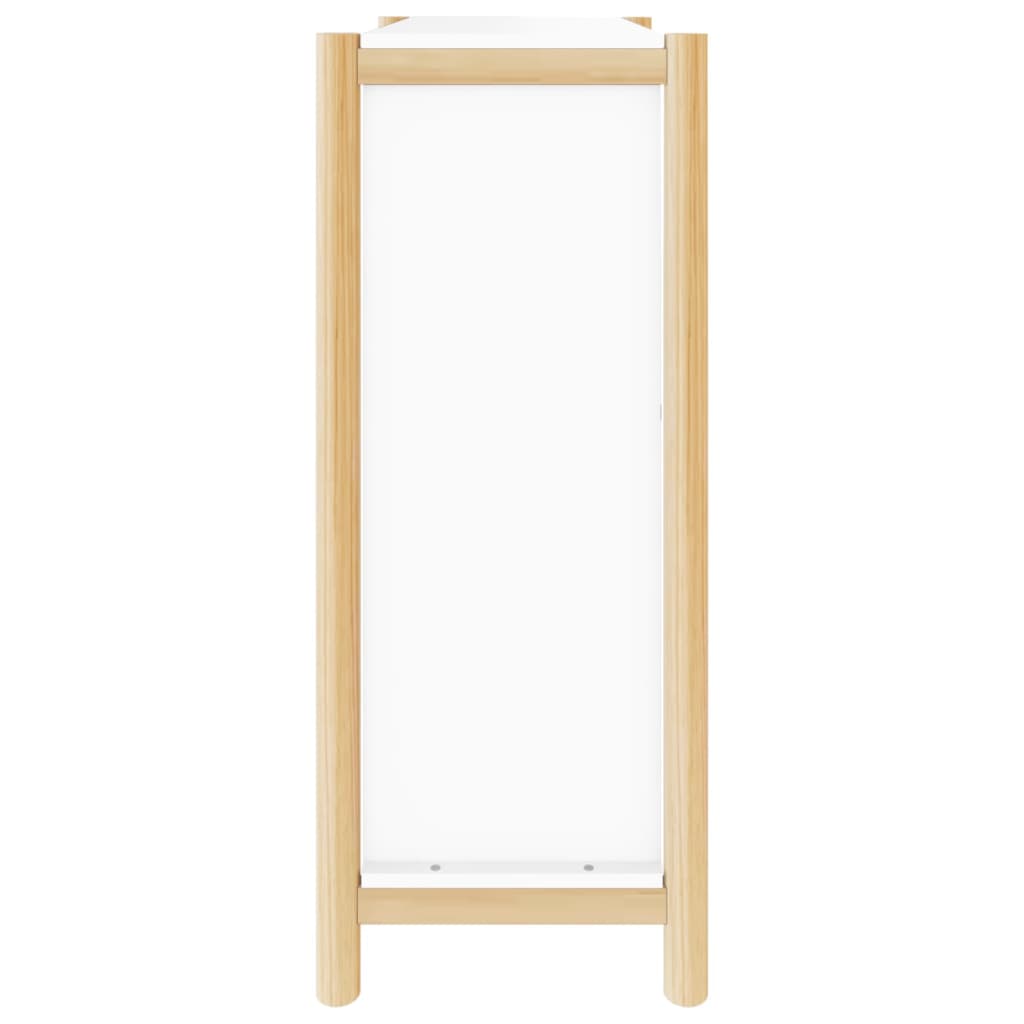 Shoe Cabinet 57.5X33X80 Cm Engineered Wood