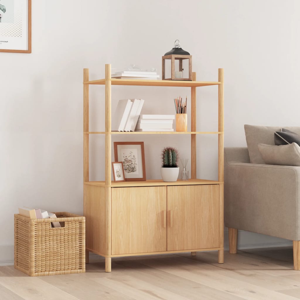 Highboard 80X40X121 Cm Engineered Wood