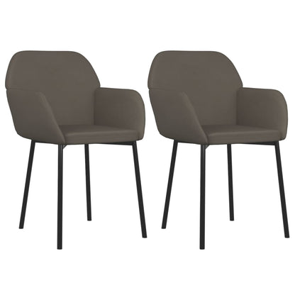 Dining Chairs 2 Pcs Velvet