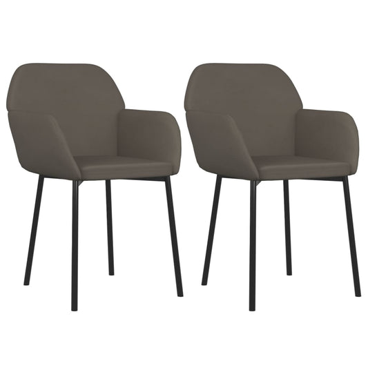 Dining Chairs 2 Pcs Velvet