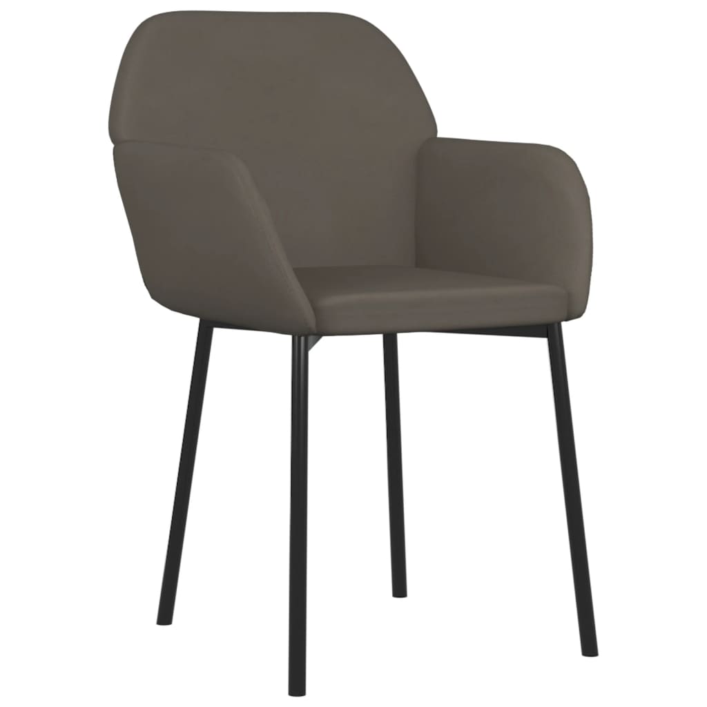 Dining Chairs 2 Pcs Velvet