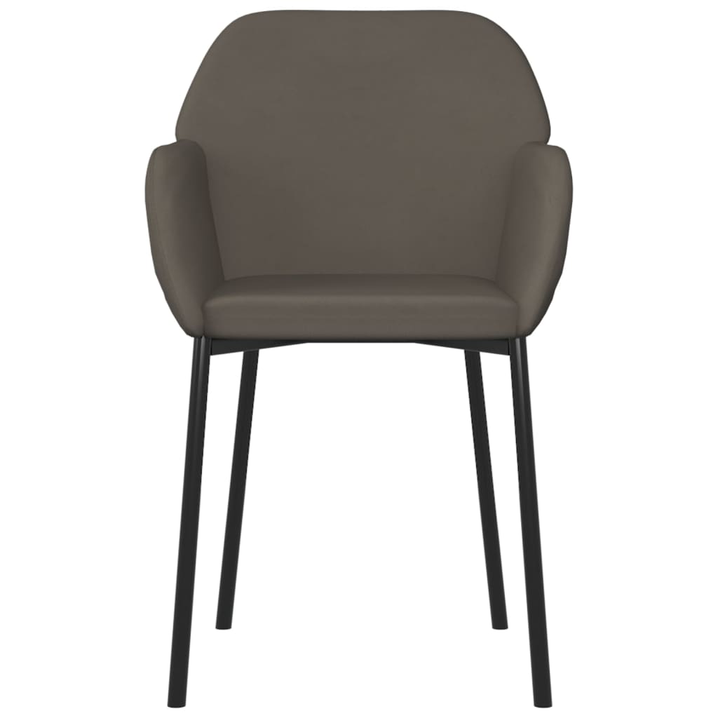 Dining Chairs 2 Pcs Velvet