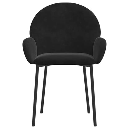 Dining Chairs 2 Pcs Velvet