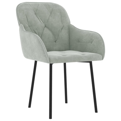 Dining Chairs 2 Pcs Velvet