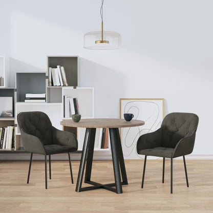 Dining Chairs 2 Pcs Velvet