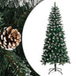 Artificial Christmas Tree With Stand Green Pvc