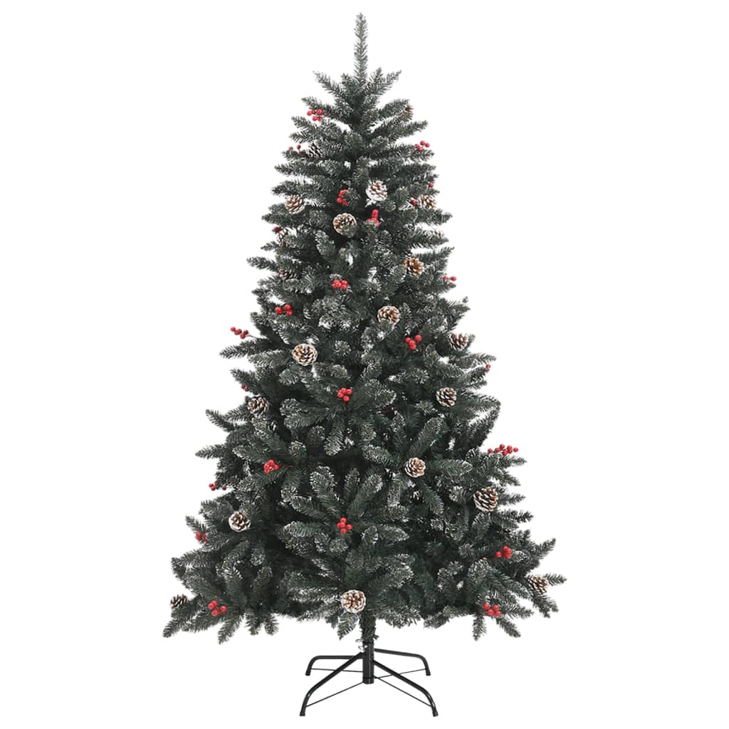 Artificial Christmas Tree With Stand Green Pvc