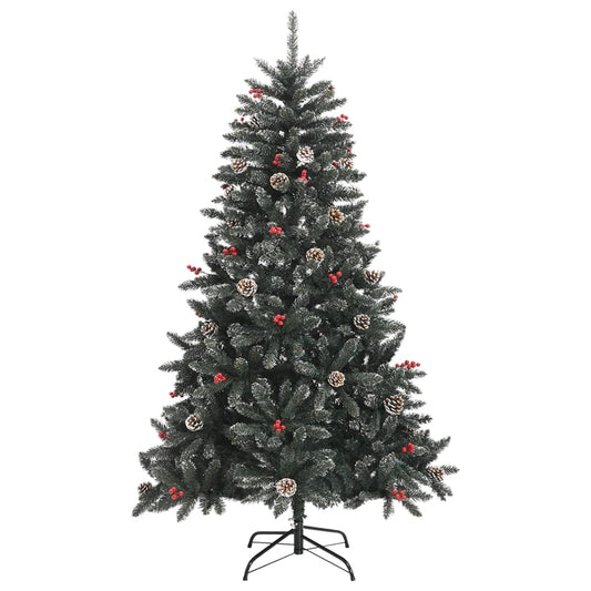 Artificial Christmas Tree With Stand Green Pvc