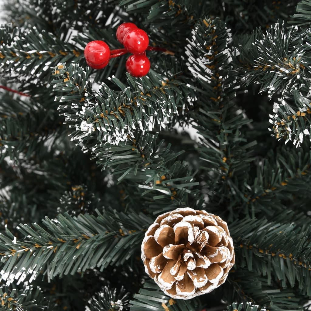 Artificial Christmas Tree With Stand Green Pvc