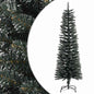 Artificial Slim Christmas Tree With Stand Green Pvc