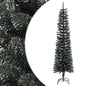 Artificial Slim Christmas Tree With Stand Green Pvc
