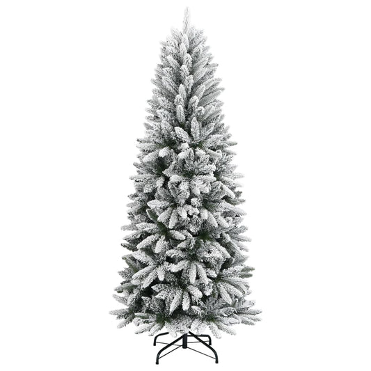 Artificial Christmas Tree With Flocked Snow Pvc&Pe