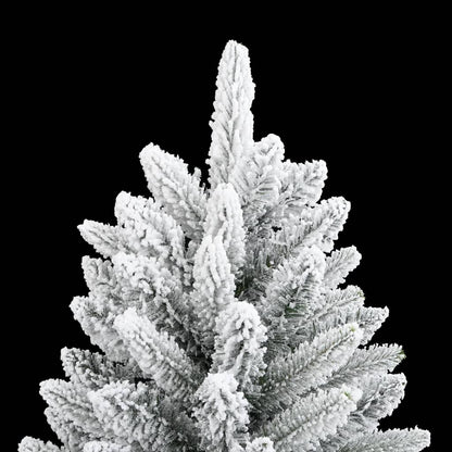 Artificial Christmas Tree With Flocked Snow Pvc&Pe