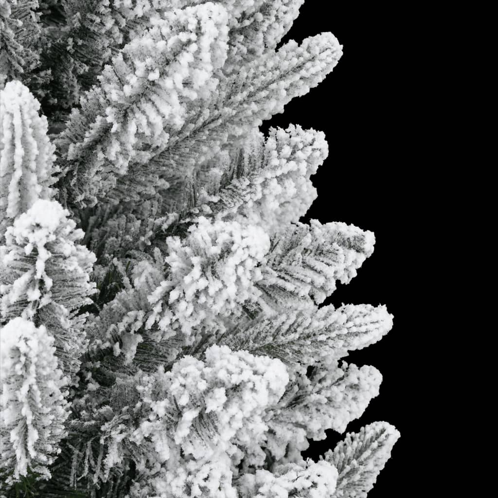 Artificial Christmas Tree With Flocked Snow Pvc&Pe