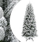 Artificial Christmas Tree With Flocked Snow Pvc&Pe
