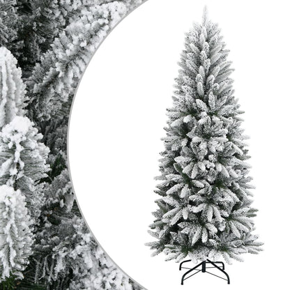 Artificial Christmas Tree With Flocked Snow Pvc&Pe