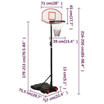 Basketball Stand 216-250 Cm Polyethene