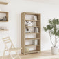 5-Tier Bookcase 80X30X Solid Wood Acacia