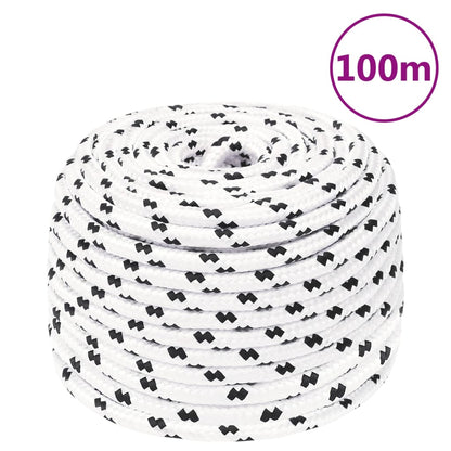 Braided Rope Coil Boat Line Polyester X