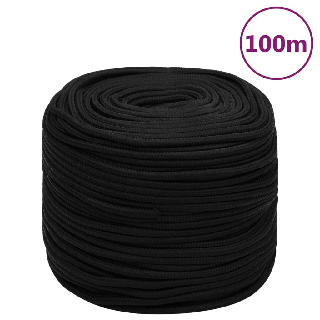 Braided Rope Coil Boat Line Polyester X
