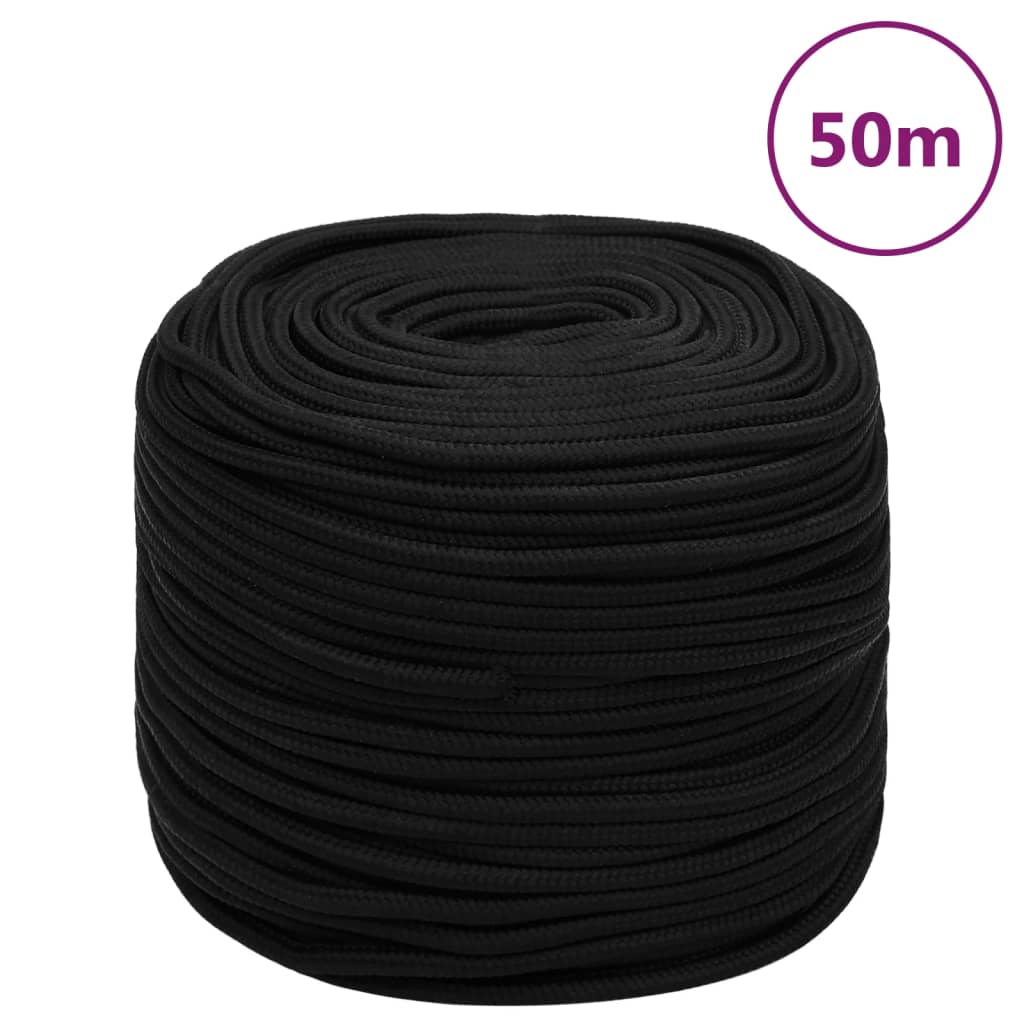 Braided Rope Coil Boat Line Polyester X