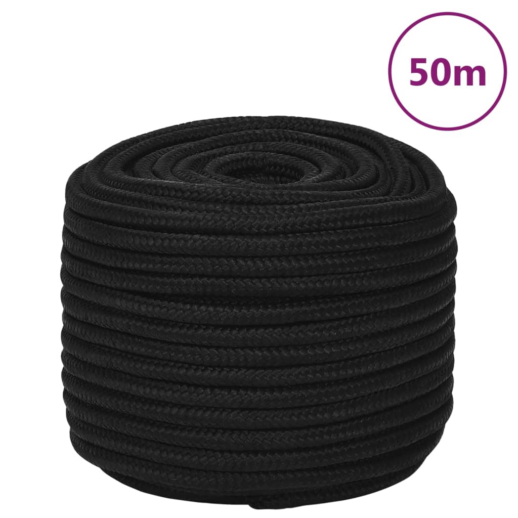Braided Rope Coil Boat Line Polyester X