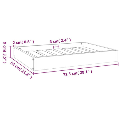 Dog Bed Solid Wood Pine