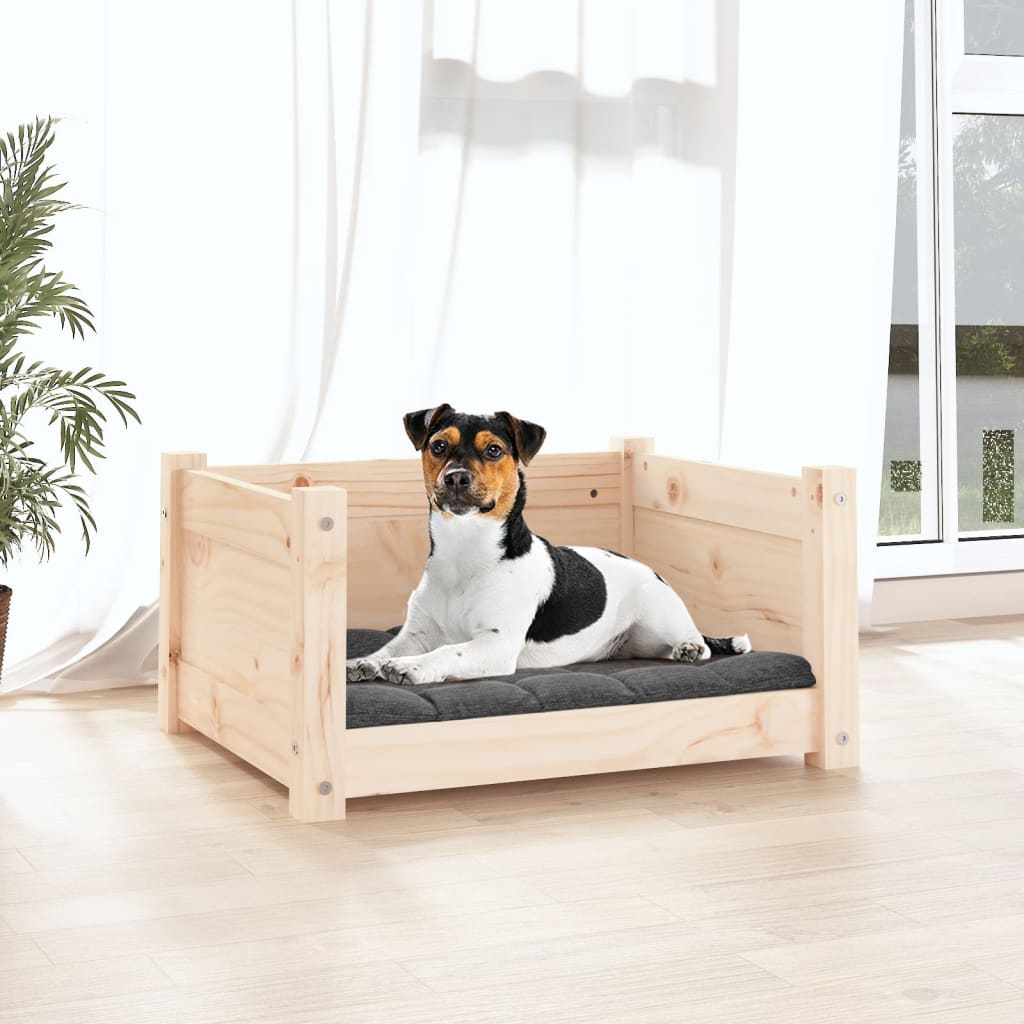 Dog Bed Solid Pine Wood