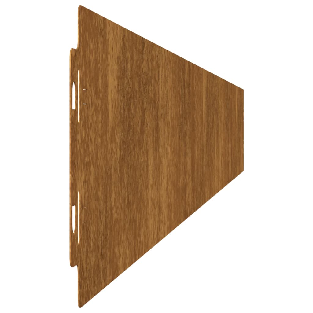 Lawn Edgings 10 Pcs Flexible Corten Steel
